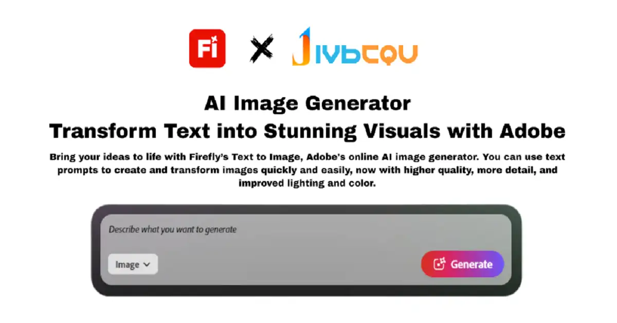 AI Image Generator – Transform Text into Stunning Visuals with Adobe